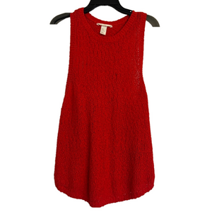 2 for $10 | HM Red Knit Sweater Racerback Tank Women’s Size Medium